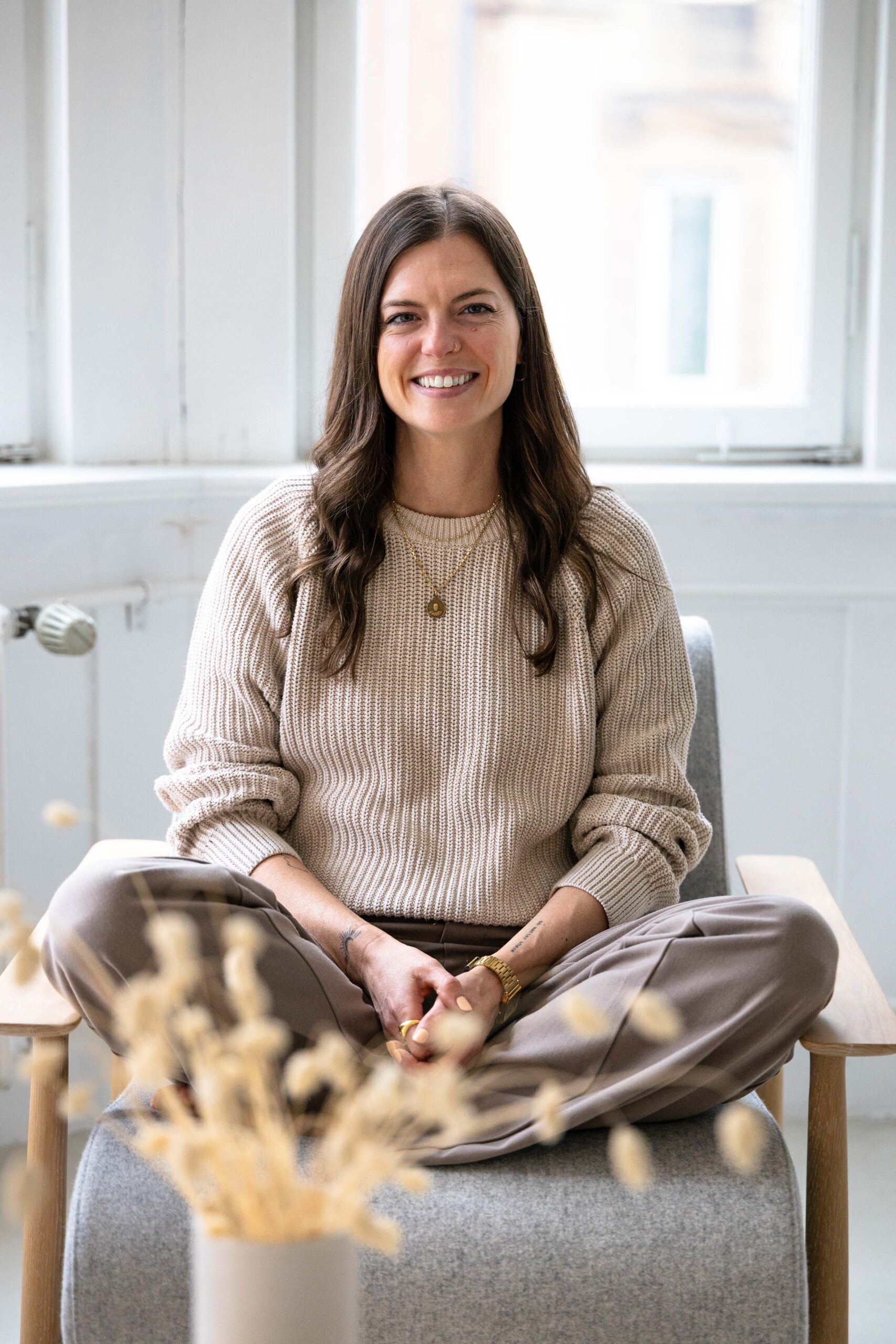 Portraitfotografie für Centree – Yoga-Lehrerin, Auftragsarbeit Stuttgart