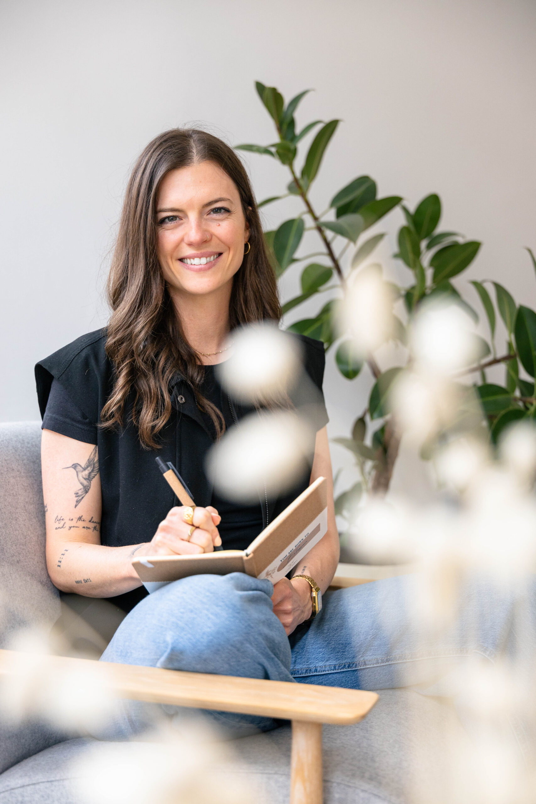Portraitfotografie für Centree – Yoga-Lehrerin, Auftragsarbeit Stuttgart