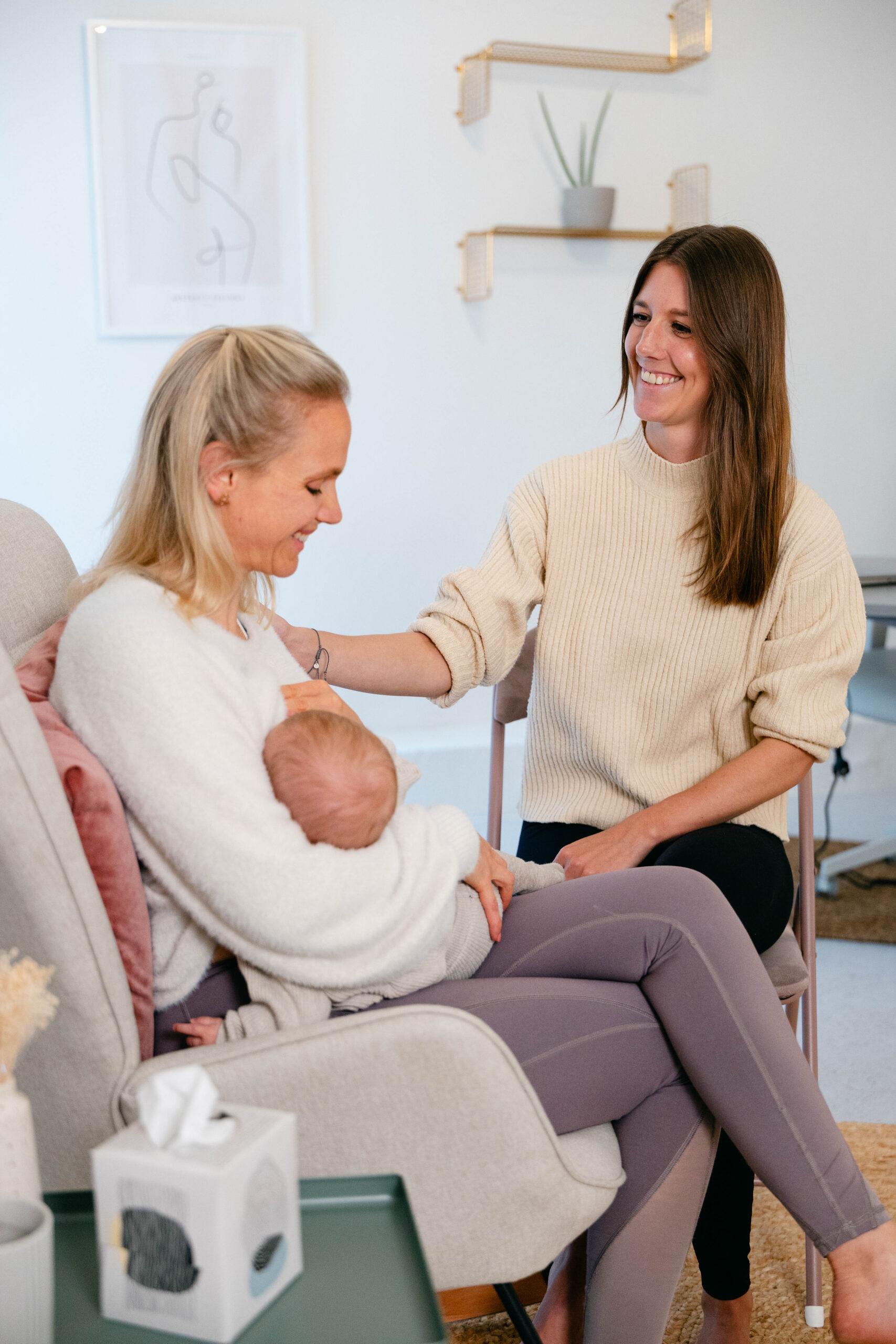 Branding-Fotografie für Mamagold – Beratungssituation aus Stuttgart